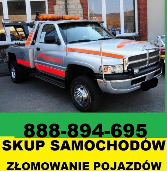 SKUP ZŁOMOWANIE SAMOCHODÓW