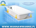 Żeby mieć nową wannę nie koniecznie wykuwać starą. Obecną wa
